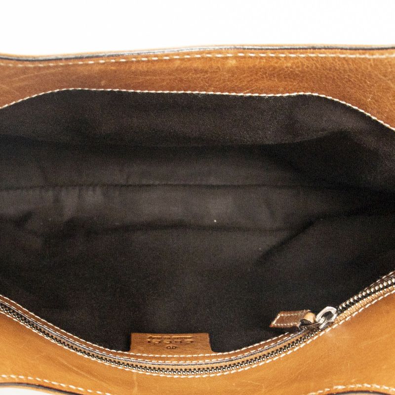 Gucci Web Rains Hobo Beige/brown Canvas AB