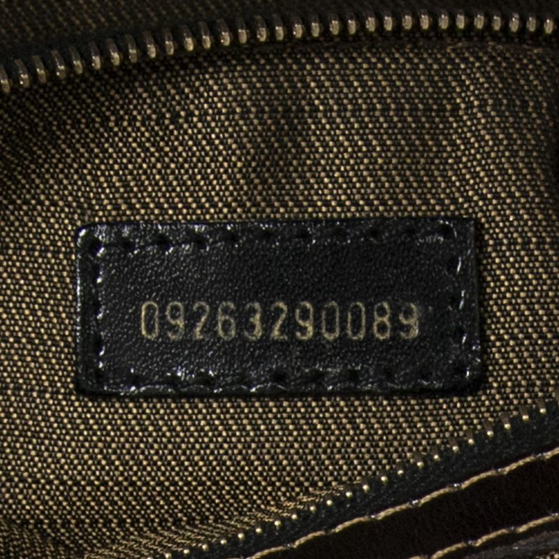 Fendi Small FF Handheld Tote Tan/dark Brown Zucca Canvas A