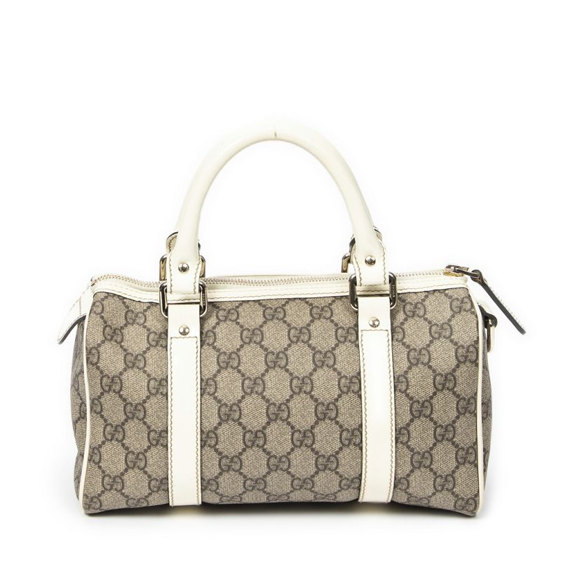 Gucci Beige/ivory Supreme PVC Canvas A