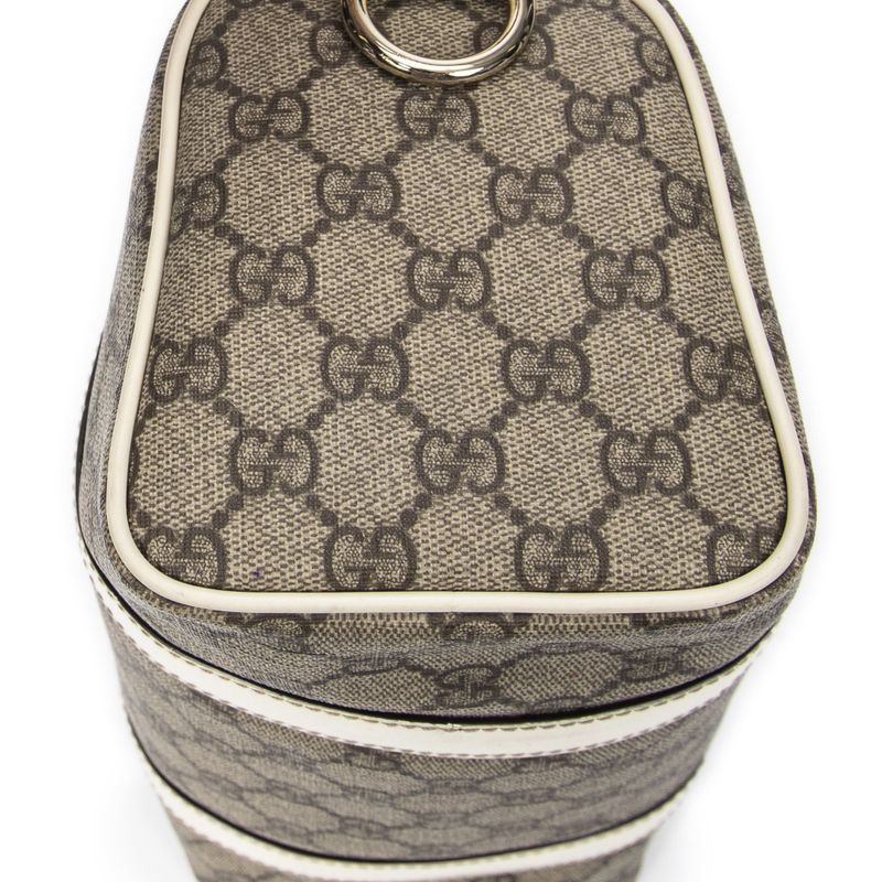 Gucci Beige/ivory Supreme PVC Canvas A