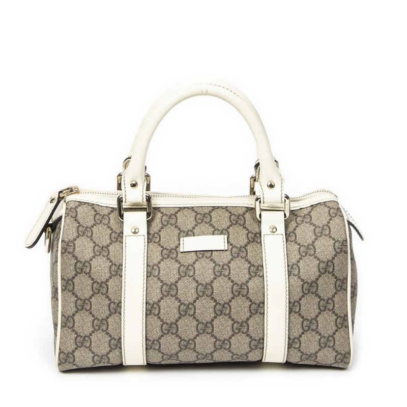 Gucci Beige/ivory Supreme PVC Canvas A