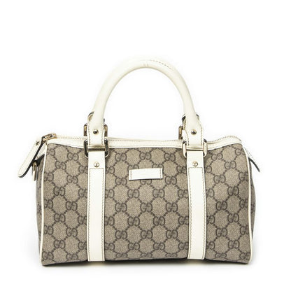 Gucci Beige/ivory Supreme PVC Canvas A