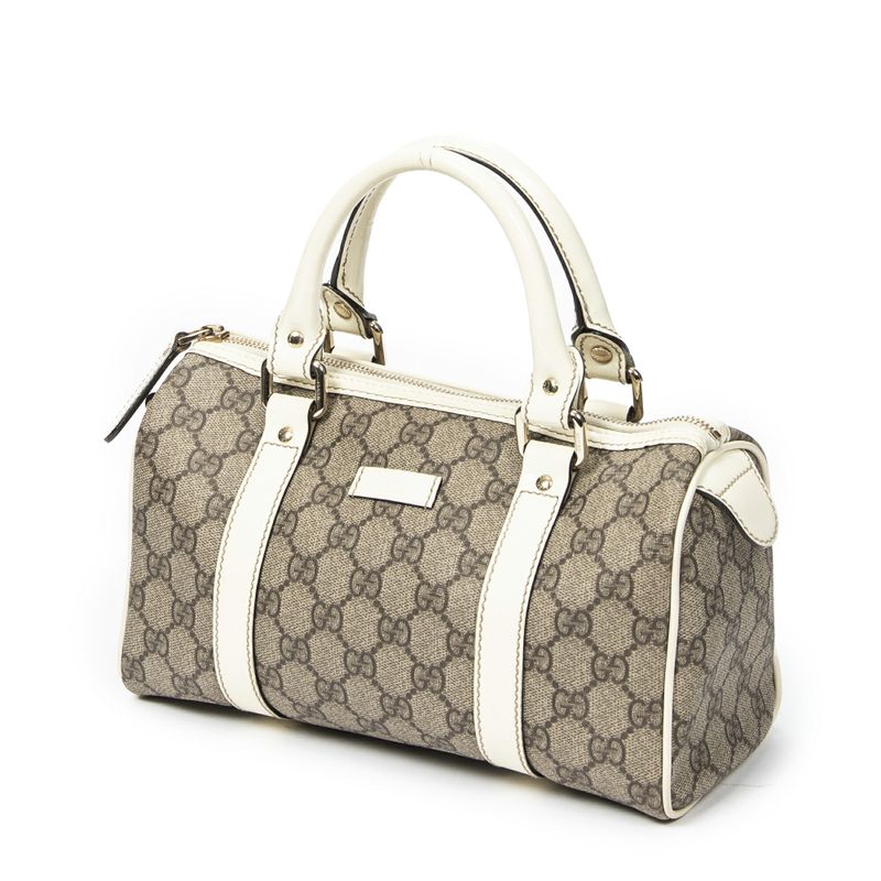 Gucci Beige/ivory Supreme PVC Canvas A