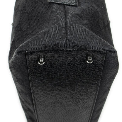 Gucci Small Boston Black GG Canvas A