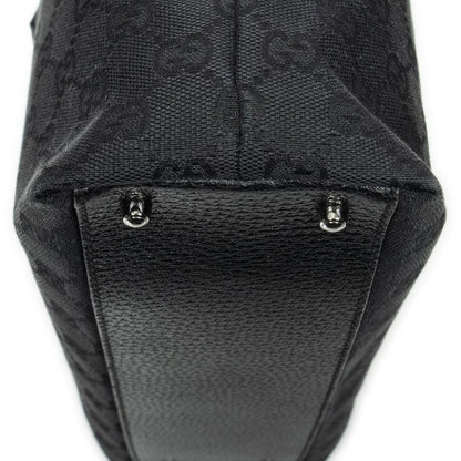 Gucci Small Boston Black GG Canvas A