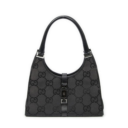 Gucci Jackie Hobo Black Jumbo GG Canvas A