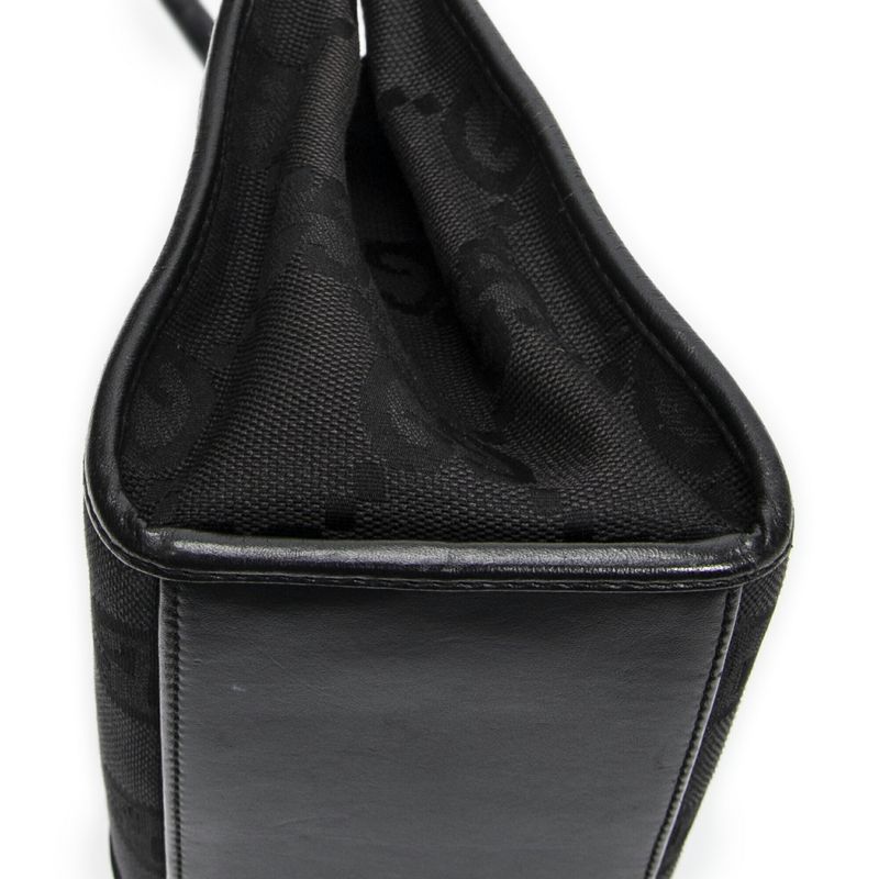 Gucci Jackie Hobo Black Jumbo GG Canvas A