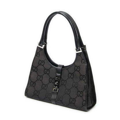 Gucci Jackie Hobo Black Jumbo GG Canvas A