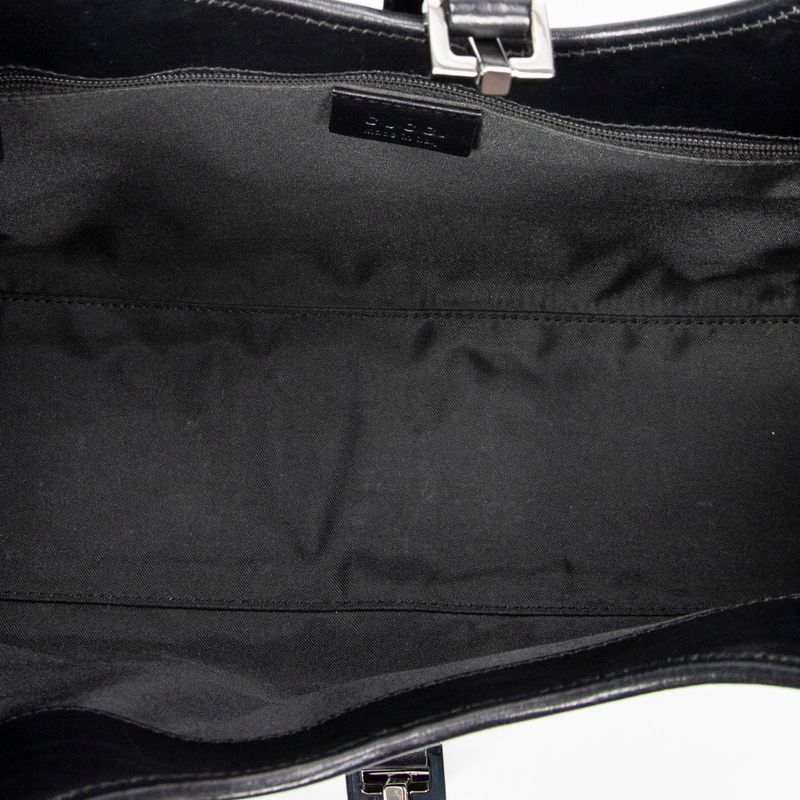 Gucci Jackie Hobo Black Jumbo GG Canvas A