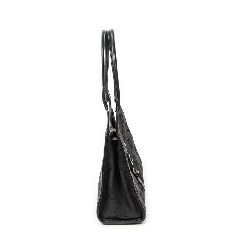 Gucci Jackie Hobo Black Jumbo GG Canvas A