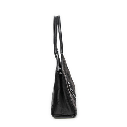 Gucci Jackie Hobo Black Jumbo GG Canvas A