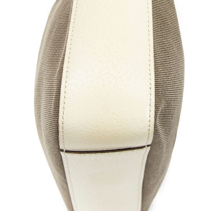 Gucci Chain Hobo Beige/ivory Canvas A