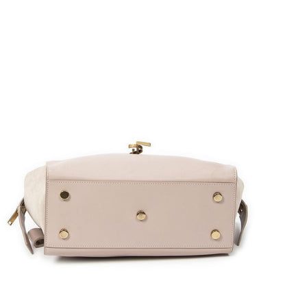 YVES Saint Laurent Yves Saint Laurent Baby Downtown Cabas Spunk Beige Calfskin