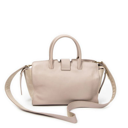 YVES Saint Laurent Yves Saint Laurent Baby Downtown Cabas Spunk Beige Calfskin