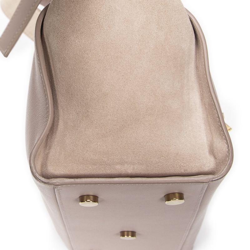 YVES Saint Laurent Yves Saint Laurent Baby Downtown Cabas Spunk Beige Calfskin