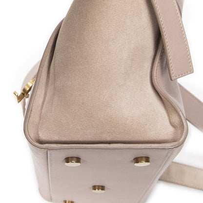 YVES Saint Laurent Yves Saint Laurent Baby Downtown Cabas Spunk Beige Calfskin