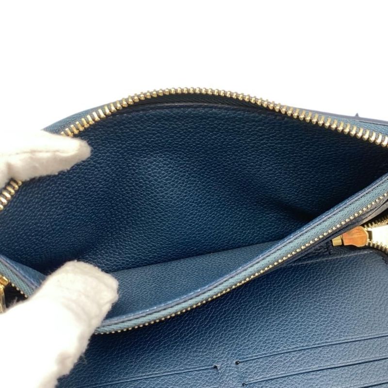 Louis Vuitton Bifold Long Wallet Portefeuille Cles Set Ron M93438 Monogram