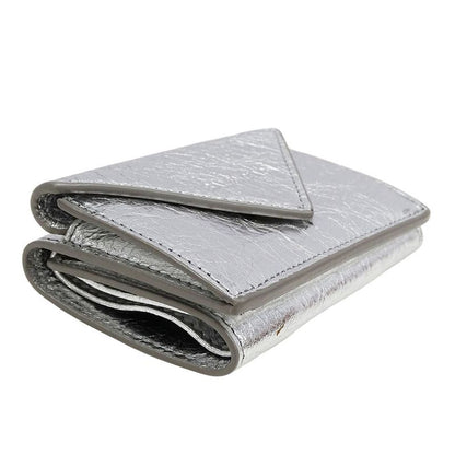 Balenciaga Wallet Ladies Branded Trifold Wallet Leather Paper Mini Wallet