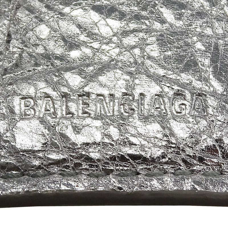 Balenciaga Wallet Ladies Branded Trifold Wallet Leather Paper Mini Wallet