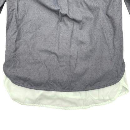 Bottega Veneta Long Sleeve Shirt Double Layered 738507 V2sm0 1225 38 Size Gray