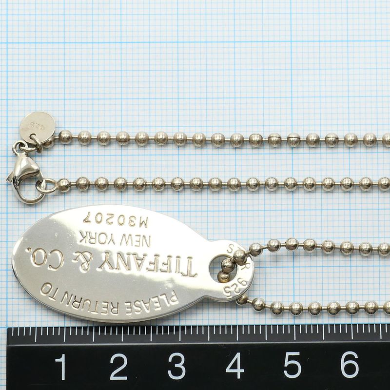 Tiffany & Co Tiffany & Co 925 Silver Necklace Total Weight Approx 259g Approx
