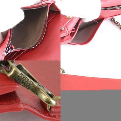 Bottega Veneta Intrecciato Chain Wallet 508752 Shoulder Bag Leather