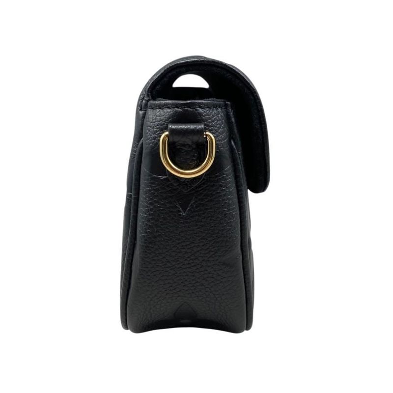 Louis Vuitton Shoulder Bag Wallet On Chain Ivy M82154 Monogram Empreinte Noir