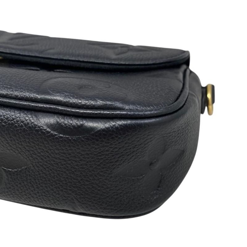 Louis Vuitton Shoulder Bag Wallet On Chain Ivy M82154 Monogram Empreinte Noir