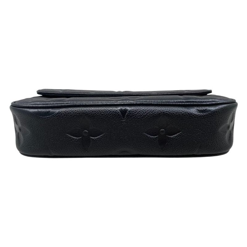 Louis Vuitton Shoulder Bag Wallet On Chain Ivy M82154 Monogram Empreinte Noir