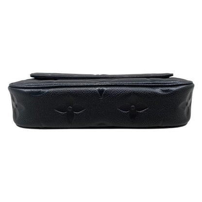 Louis Vuitton Shoulder Bag Wallet On Chain Ivy M82154 Monogram Empreinte Noir