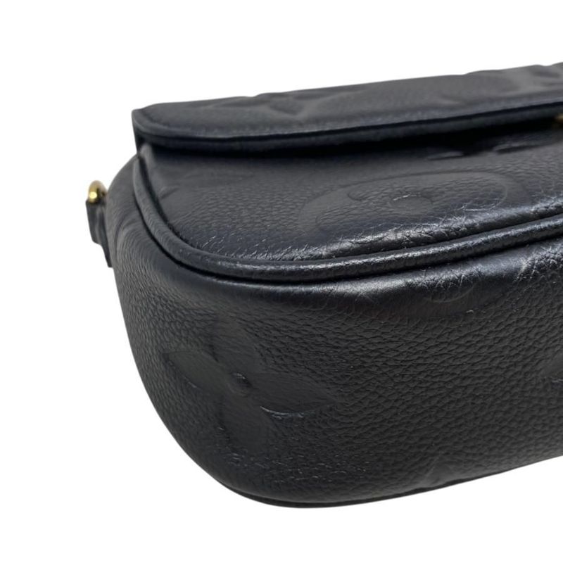 Louis Vuitton Shoulder Bag Wallet On Chain Ivy M82154 Monogram Empreinte Noir