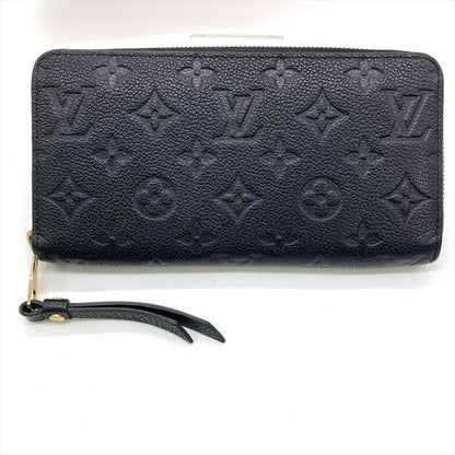 Louis Vuitton Zippy Wallet Long Wallet Monogram Empreinte M61864 Black Gold