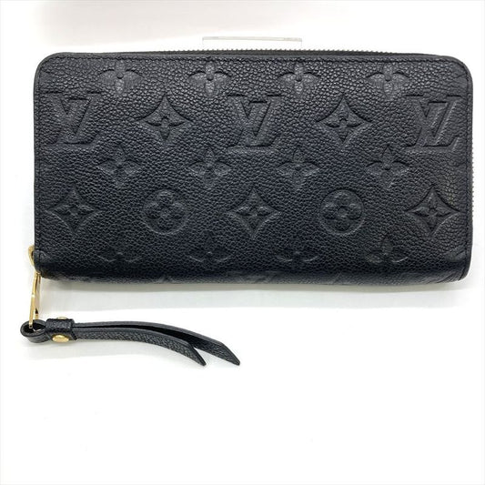 Louis Vuitton Zippy Wallet Long Wallet Monogram Empreinte M61864 Black Gold