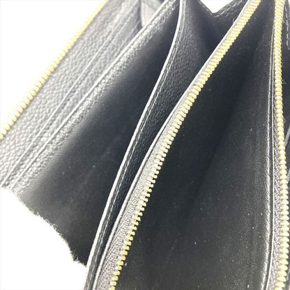 Louis Vuitton Zippy Wallet Long Wallet Monogram Empreinte M61864 Black Gold