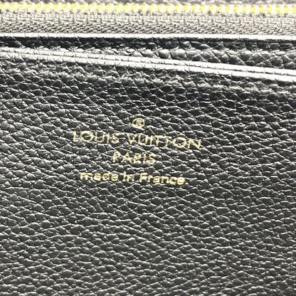 Louis Vuitton Zippy Wallet Long Wallet Monogram Empreinte M61864 Black Gold