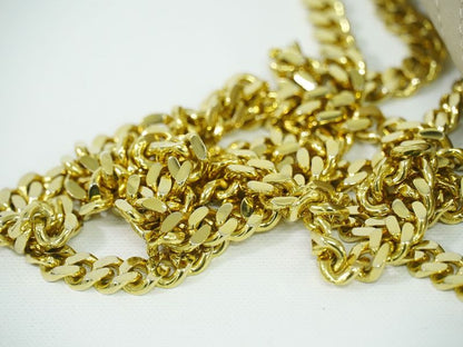 Authentic Celine Quilted Chain Shoulder Bag Pochette Leather Ivory Bag Pre-owned