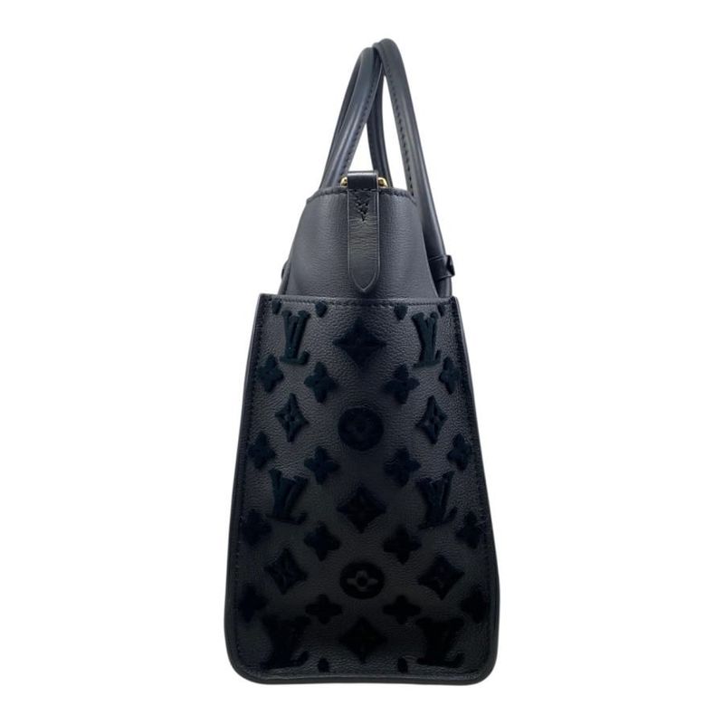 Louis Vuitton Handbag Shoulder Bag on My Side MM M53826 Grain Calf Leather