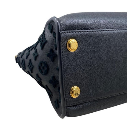 Louis Vuitton Handbag Shoulder Bag on My Side MM M53826 Grain Calf Leather