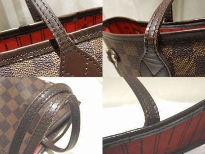 Vuitton Neverfull PM Tote Bag N51109 Damier Ebène Women Shoulder Bag Louis