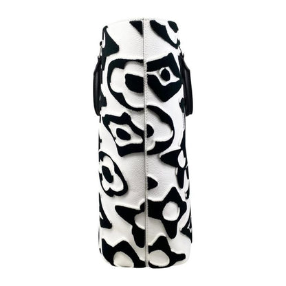 Louis Vuitton X Urs Fischer Tote Bag Lvxuf Cabas M45567 Monogram Velvet Taffeta