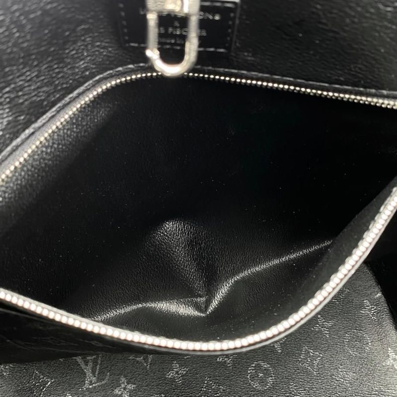 Louis Vuitton X Urs Fischer Tote Bag Lvxuf Cabas M45567 Monogram Velvet Taffeta