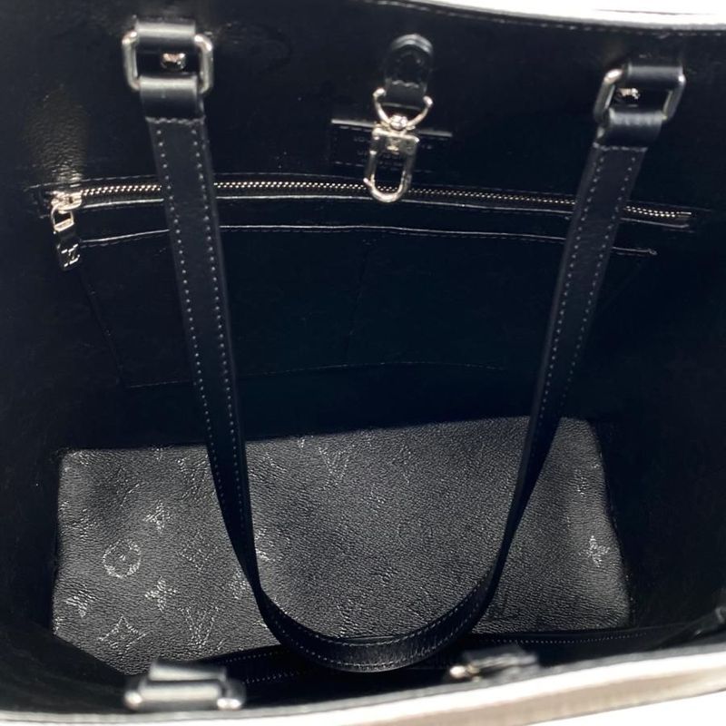 Louis Vuitton X Urs Fischer Tote Bag Lvxuf Cabas M45567 Monogram Velvet Taffeta