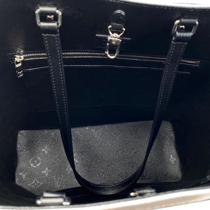 Louis Vuitton X Urs Fischer Tote Bag Lvxuf Cabas M45567 Monogram Velvet Taffeta