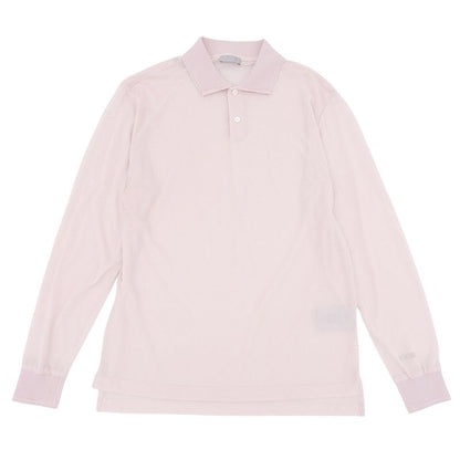 DIOR Homme 243j831a0800 Long-sleeved Knit Polo Shirt With Cuff Logo Embroidery