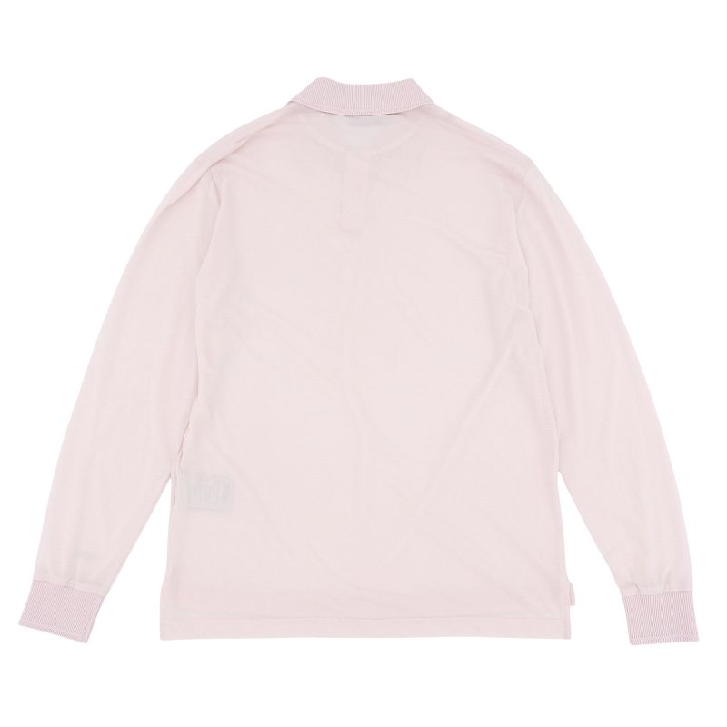 DIOR Homme 243j831a0800 Long-sleeved Knit Polo Shirt With Cuff Logo Embroidery