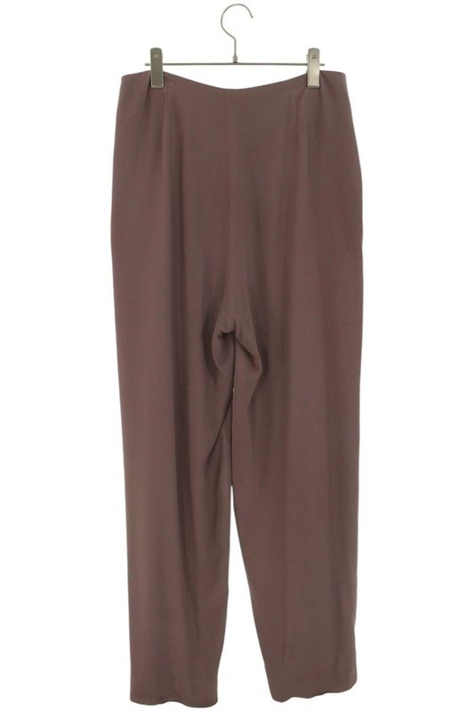 Saint Laurent Paris 815424 Y7i21 Silk Slack Long Pants Men 44