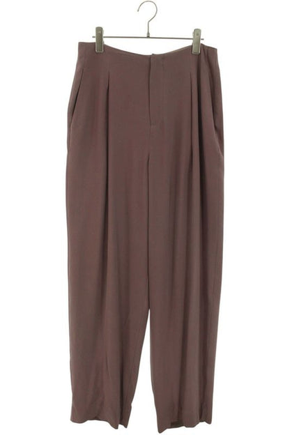 Saint Laurent Paris 815424 Y7i21 Silk Slack Long Pants Men 44