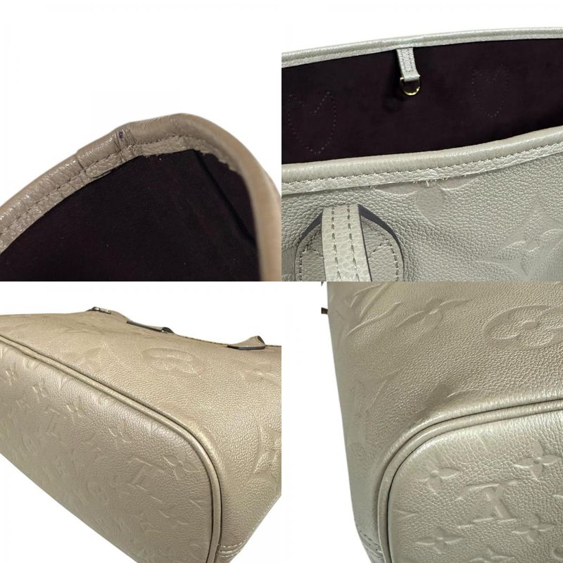 Louis Vuitton Neverfull MM Monogram Empreinte Tote Bag Monogram Empreinte