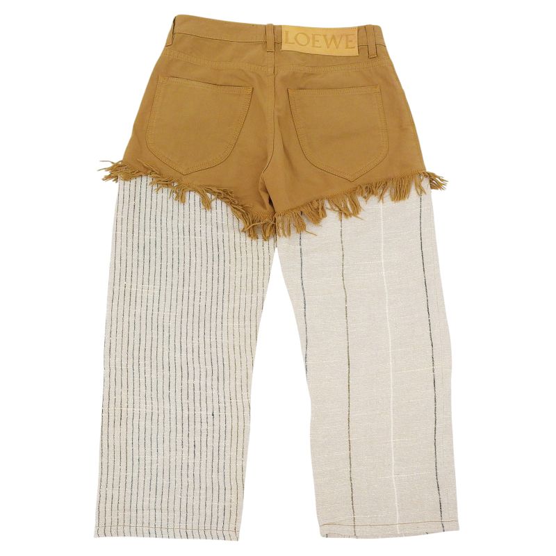 LOEWE X Paulas Ibiza LOEWE X Paulas Ibiza S2292032ib Hemp Linen Blend Pants