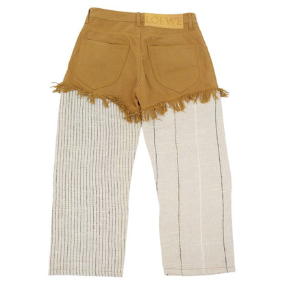 LOEWE X Paulas Ibiza LOEWE X Paulas Ibiza S2292032ib Hemp Linen Blend Pants